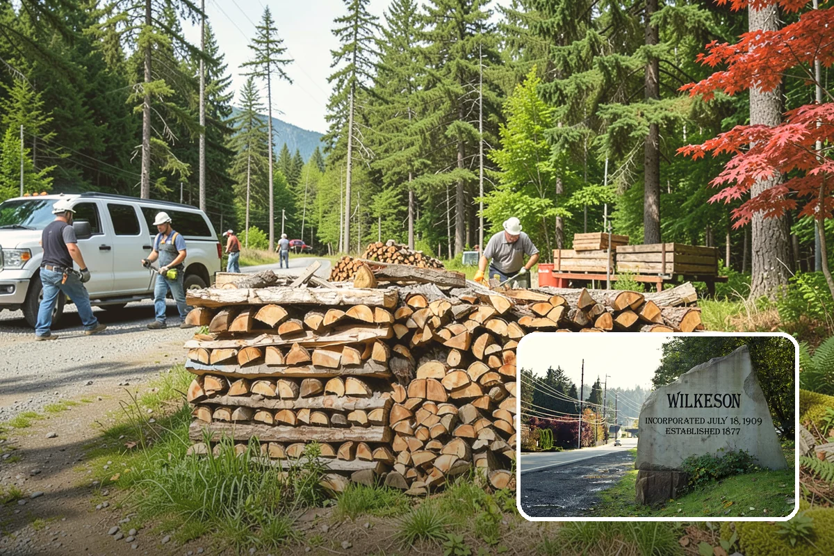Green Firewood in Wilkeson, Pierce County, WA - Lowest per-volume price of any option