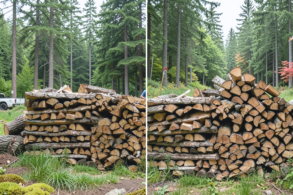 Green Firewood in Wilkeson, Pierce County, WA - We cut and split fresh wood to your requested size
