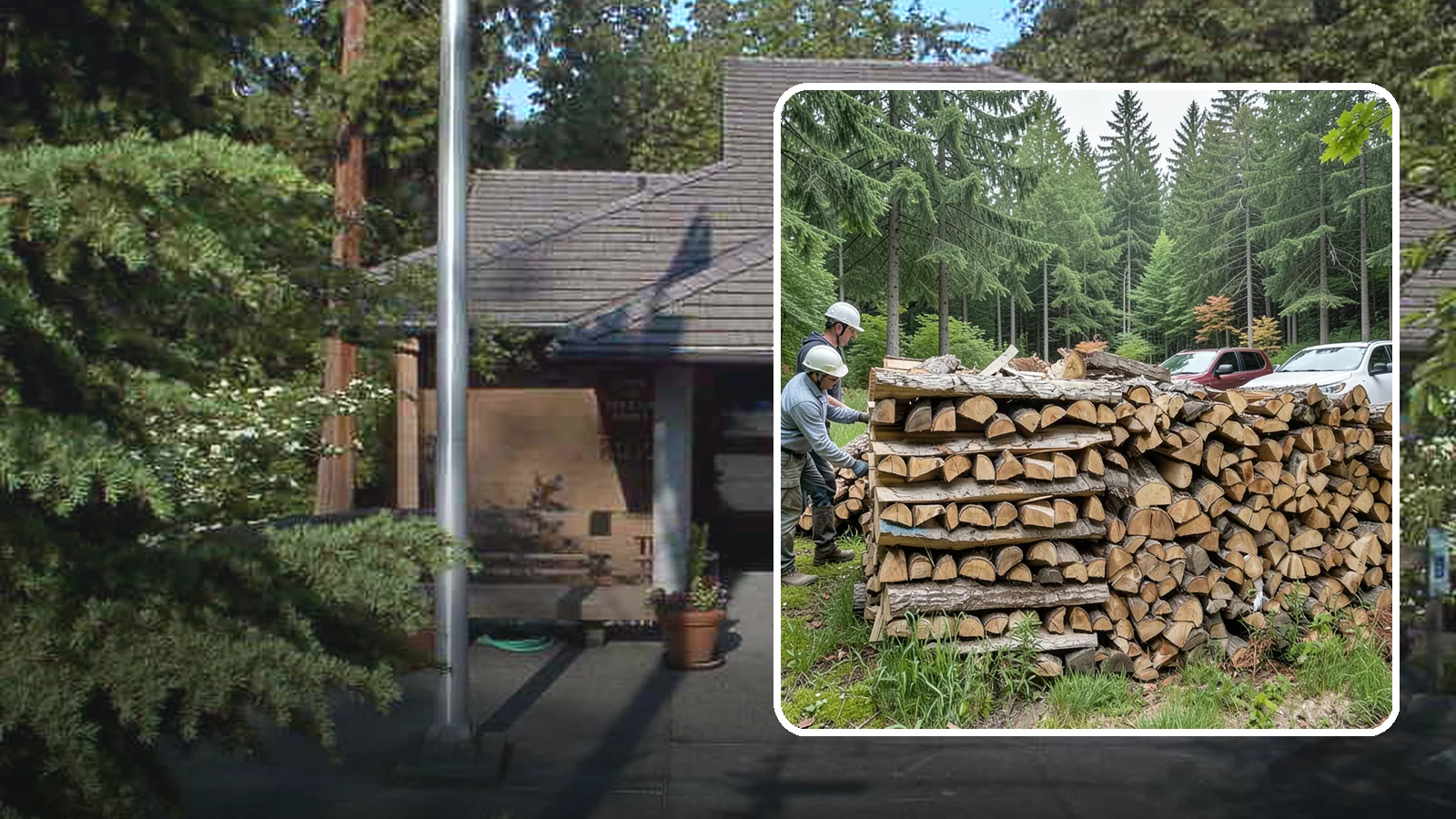Green Firewood in Yarrow Point, King County, WA - Our green firewood is freshly cut and unseasoned, sold at a lower price for buyers who plan to dry it themselves before burning.