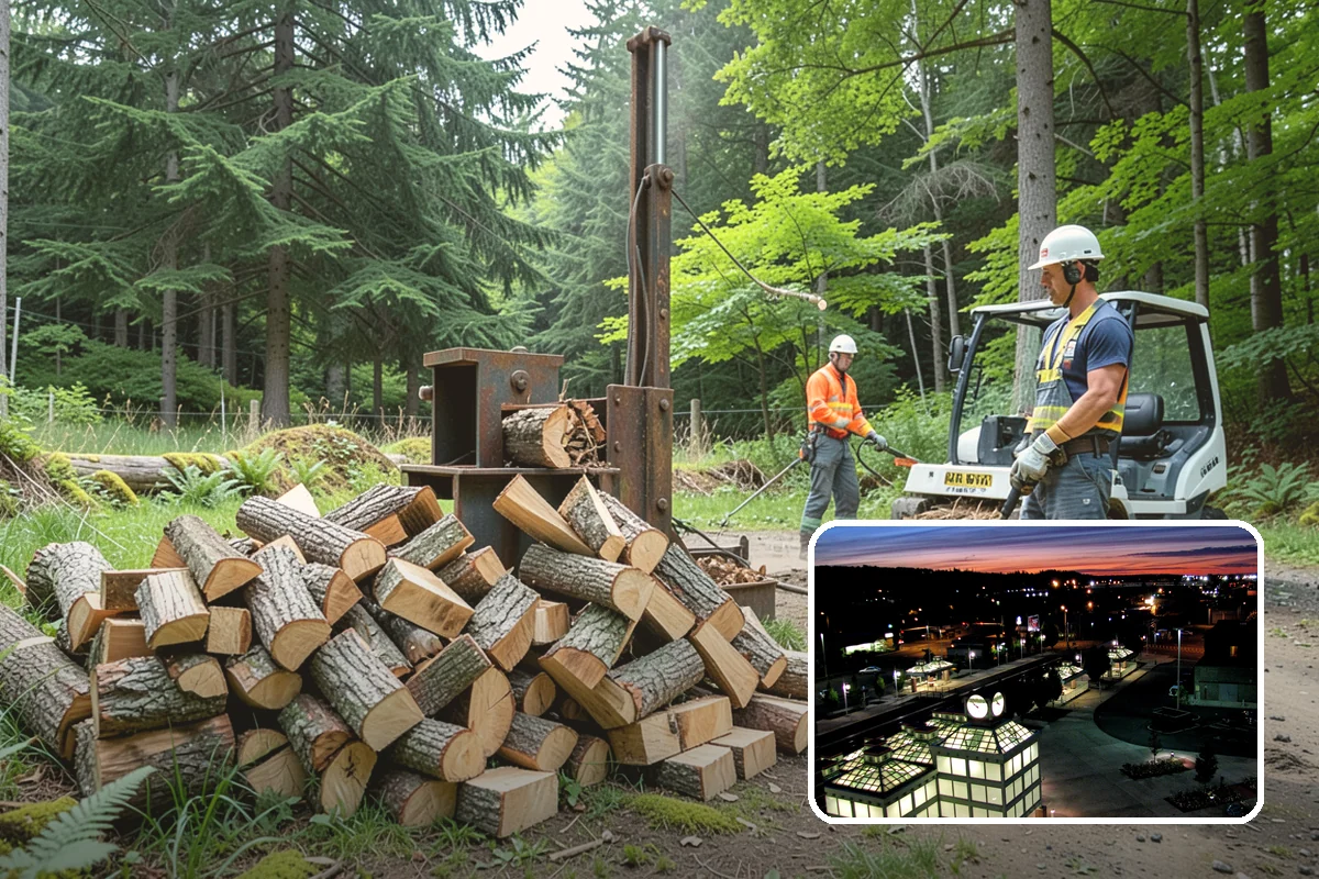 Grilling Wood in Auburn, King County, WA - Builds a hot coal bed for fast searing