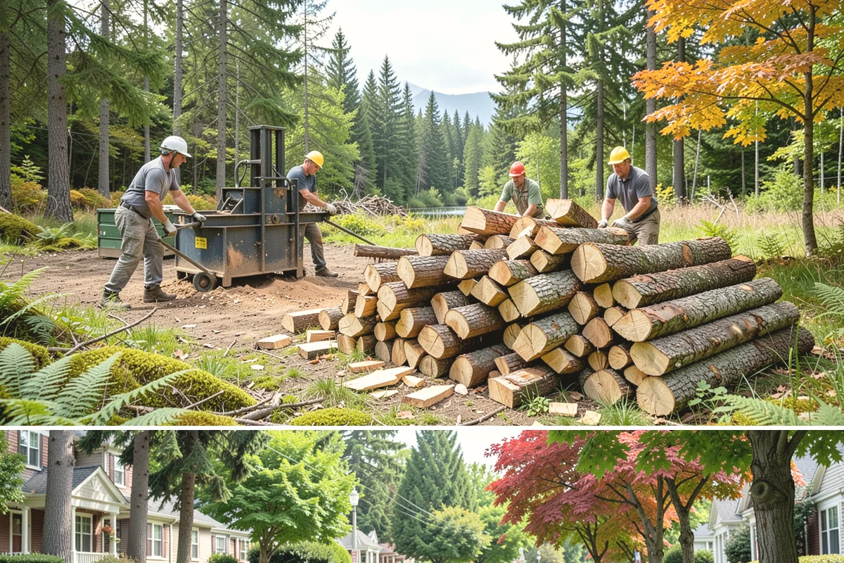 Grilling Wood in Beaux Arts Village, King County, WA - Grilling wood peaks through the warm spring and summer months when outdoor cooking is in full swing.