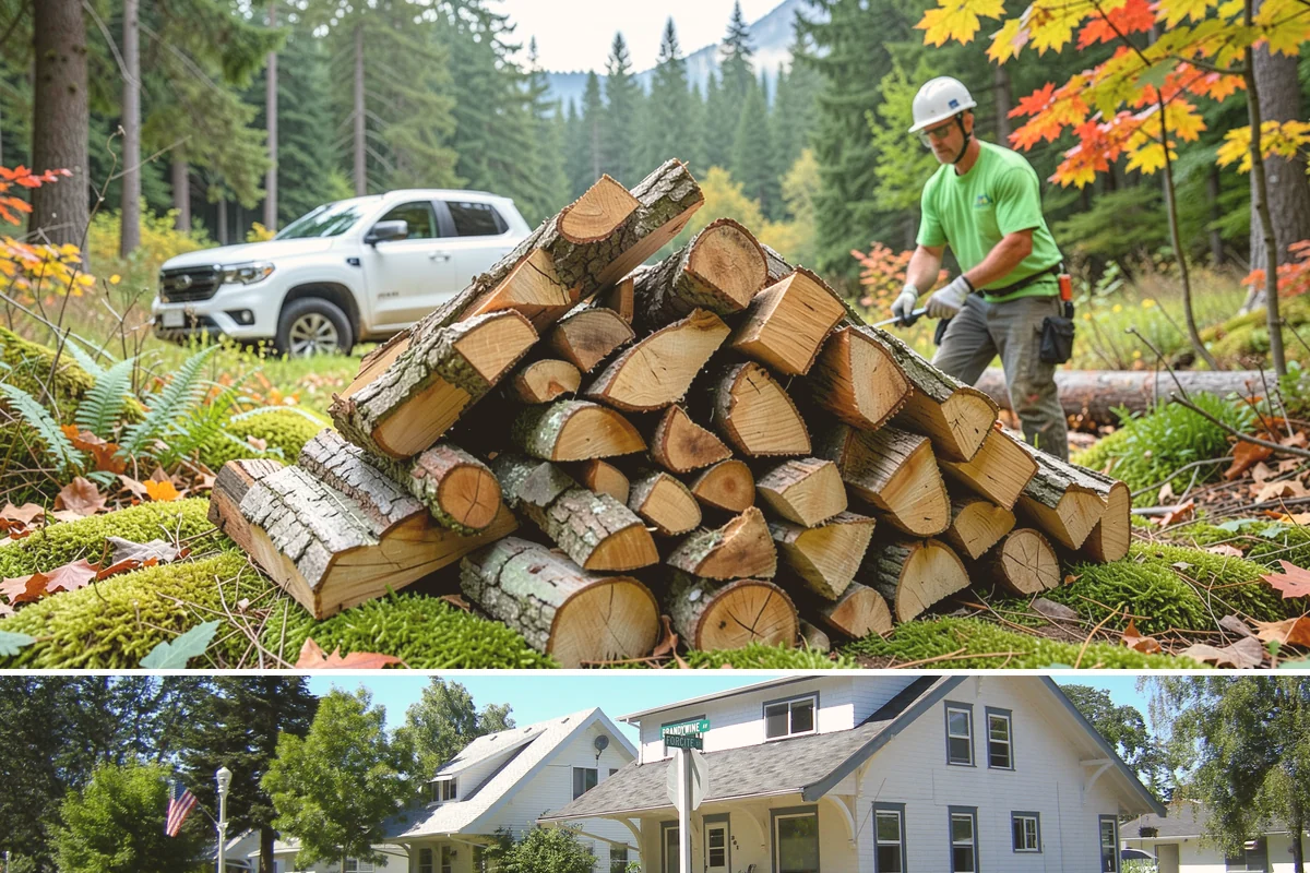 Grilling Wood in DuPont, Pierce County, WA - Grilling wood peaks through the warm spring and summer months when outdoor cooking is in full swing.