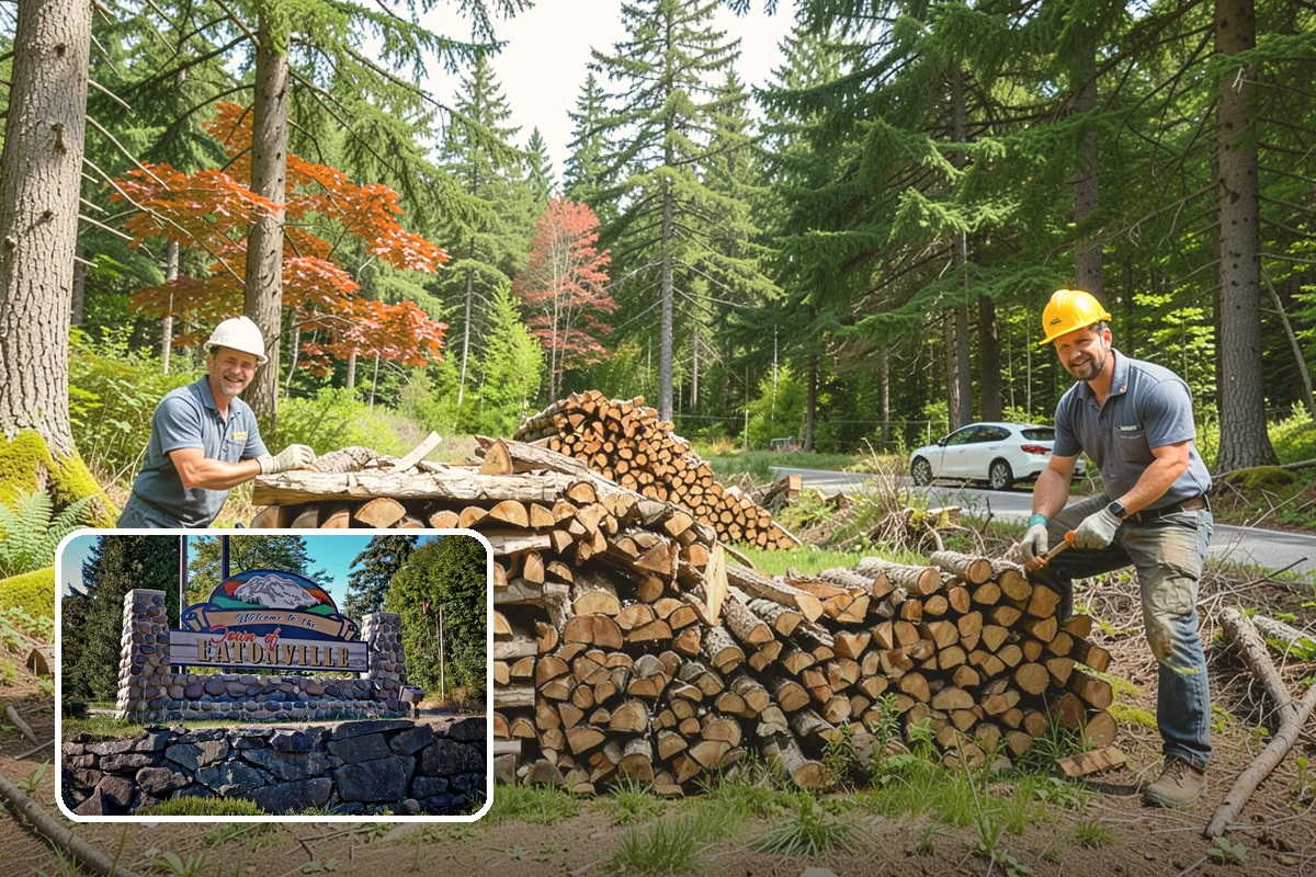 Grilling Wood in Eatonville, Pierce County, WA - Builds a hot coal bed for fast searing