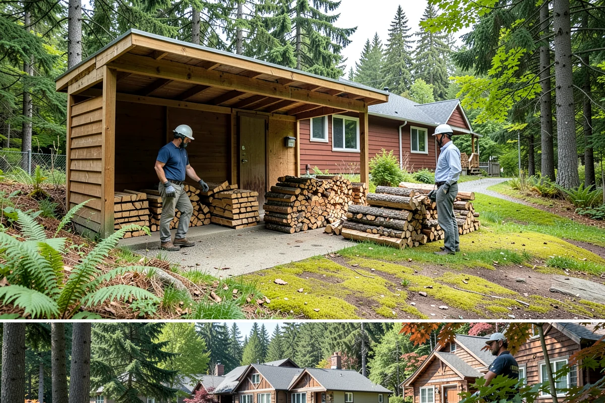 Grilling Wood in Edgewood, Pierce County, WA - Grilling wood peaks through the warm spring and summer months when outdoor cooking is in full swing.