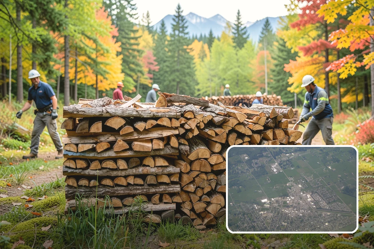 Grilling Wood in Enumclaw, King County, WA - Builds a hot coal bed for fast searing