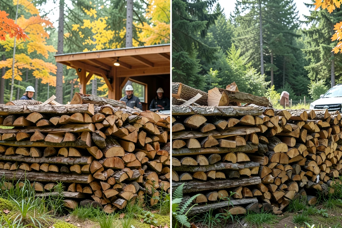 Grilling Wood in Gig Harbor, Pierce County, WA - Choose how much grilling wood you want