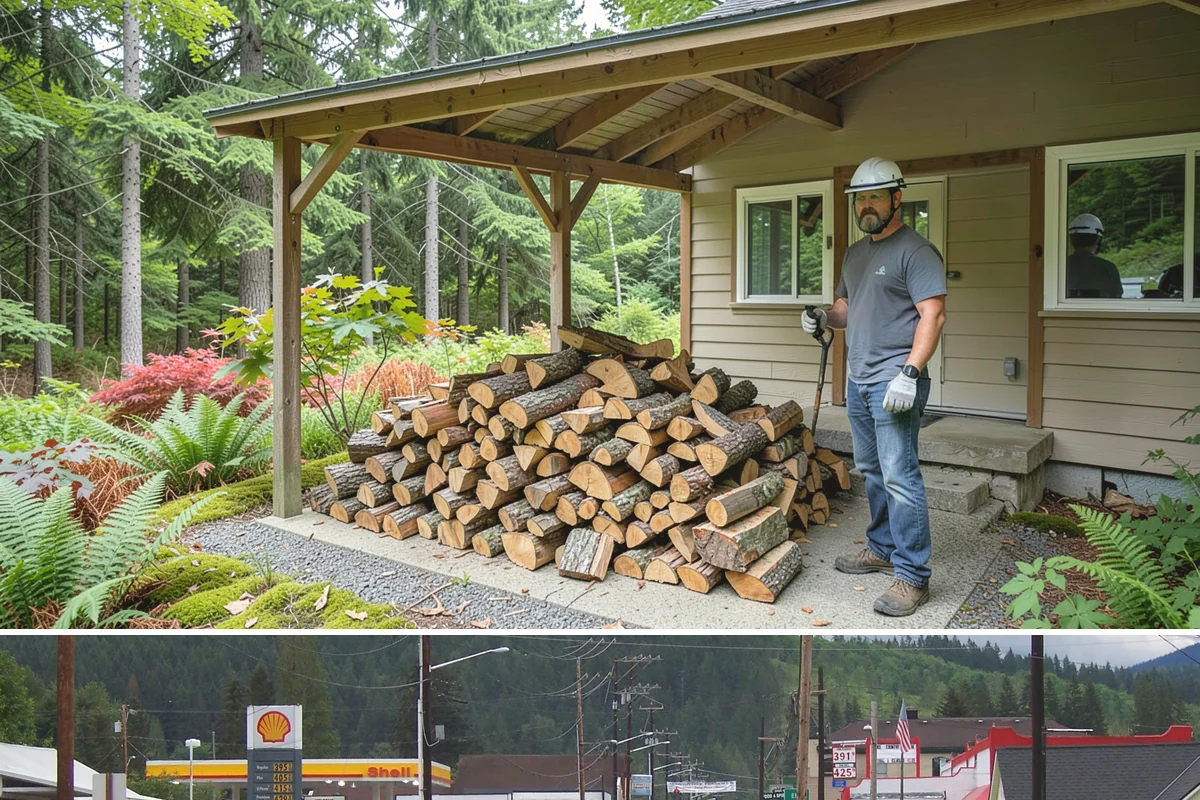 Grilling Wood in Granite Falls, Snohomish County, WA - Grilling wood peaks through the warm spring and summer months when outdoor cooking is in full swing.