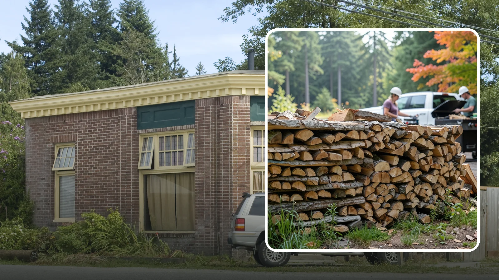 Grilling Wood in Hamilton, Skagit County, WA - Hot-burning grilling wood cut for direct-heat cooking and quick, flavorful sears.