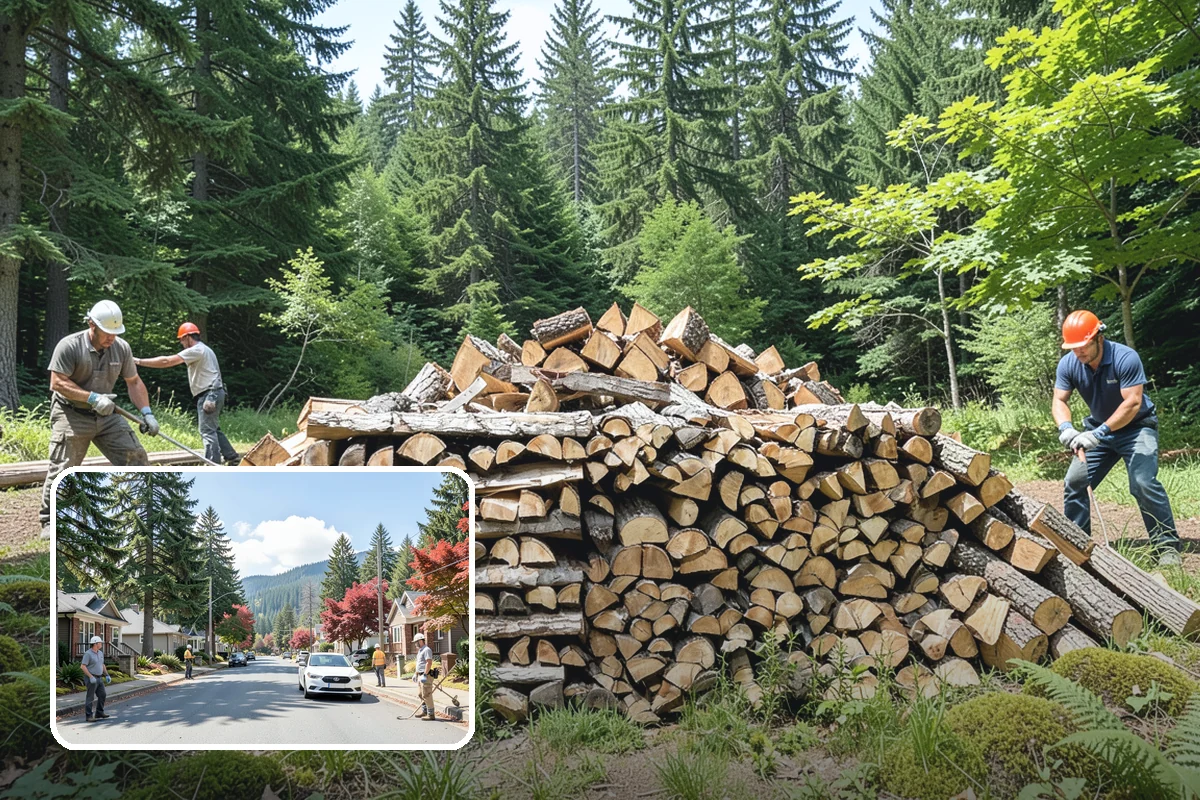 Grilling Wood in Hunts Point, King County, WA - Builds a hot coal bed for fast searing