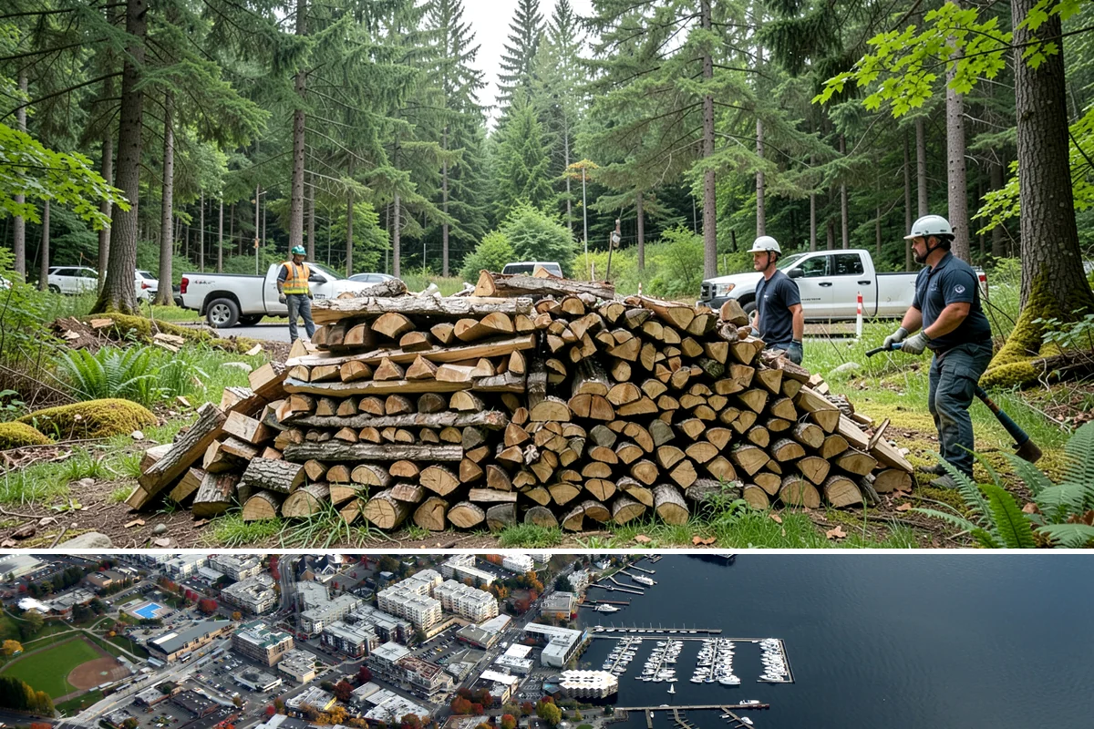 Grilling Wood in Kirkland, King County, WA - Grilling wood peaks through the warm spring and summer months when outdoor cooking is in full swing.