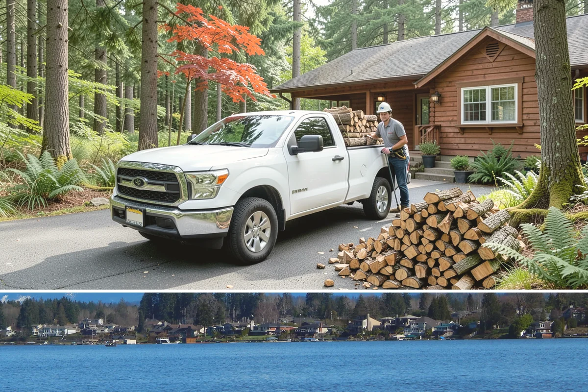 Grilling Wood in Lake Stevens, Snohomish County, WA - Grilling wood peaks through the warm spring and summer months when outdoor cooking is in full swing.