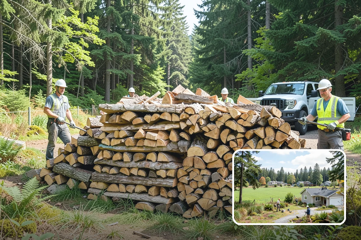 Grilling Wood in Lyman, Skagit County, WA - Builds a hot coal bed for fast searing