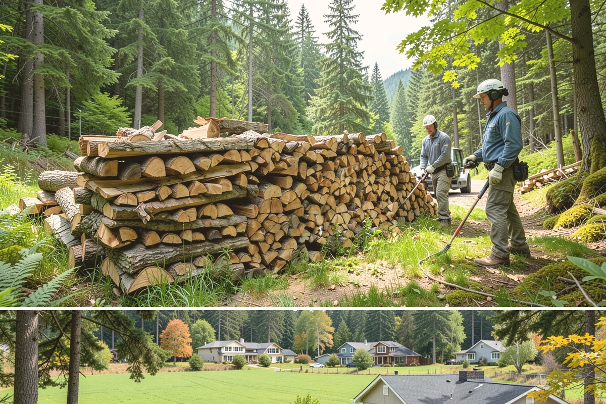 Grilling Wood in Lyman, Skagit County, WA - Grilling wood peaks through the warm spring and summer months when outdoor cooking is in full swing.