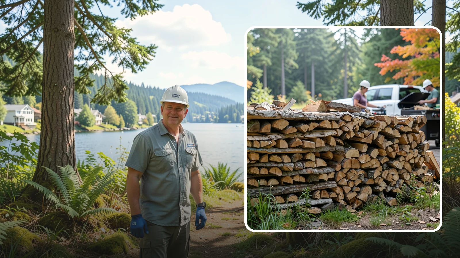 Grilling Wood in Milton, King County, WA - Hot-burning grilling wood cut for direct-heat cooking and quick, flavorful sears.