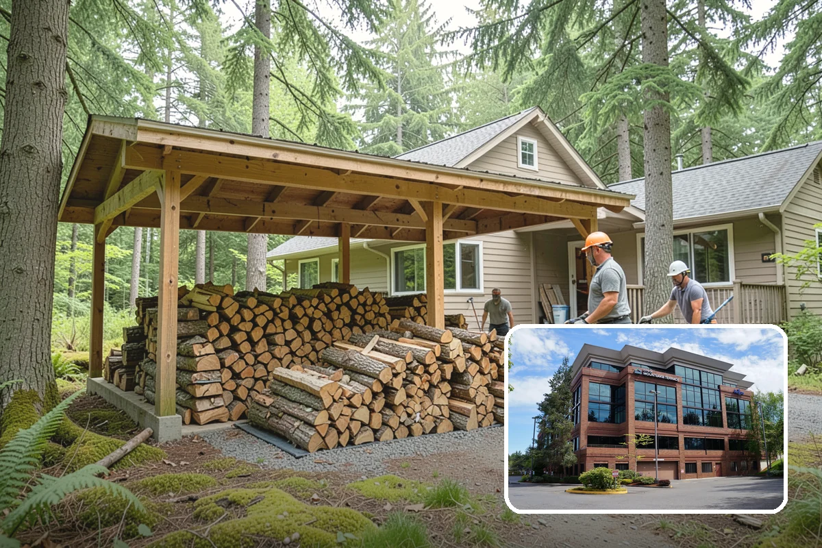 Grilling Wood in Mountlake Terrace, WA - Builds a hot coal bed for fast searing