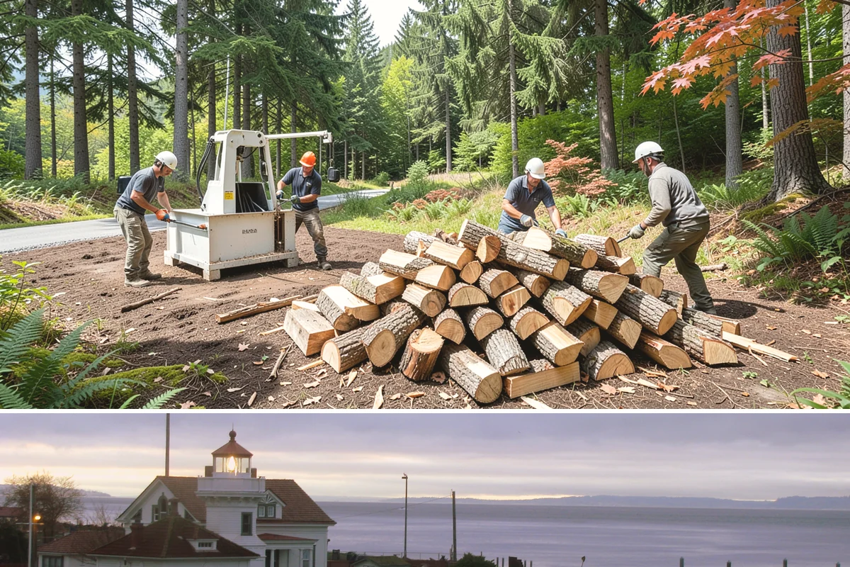 Grilling Wood in Mukilteo, Snohomish County, WA - Grilling wood peaks through the warm spring and summer months when outdoor cooking is in full swing.