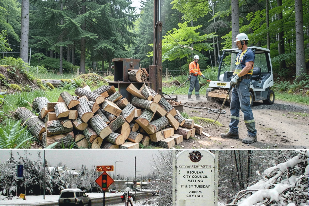 Grilling Wood in Newcastle, King County, WA - Grilling wood peaks through the warm spring and summer months when outdoor cooking is in full swing.
