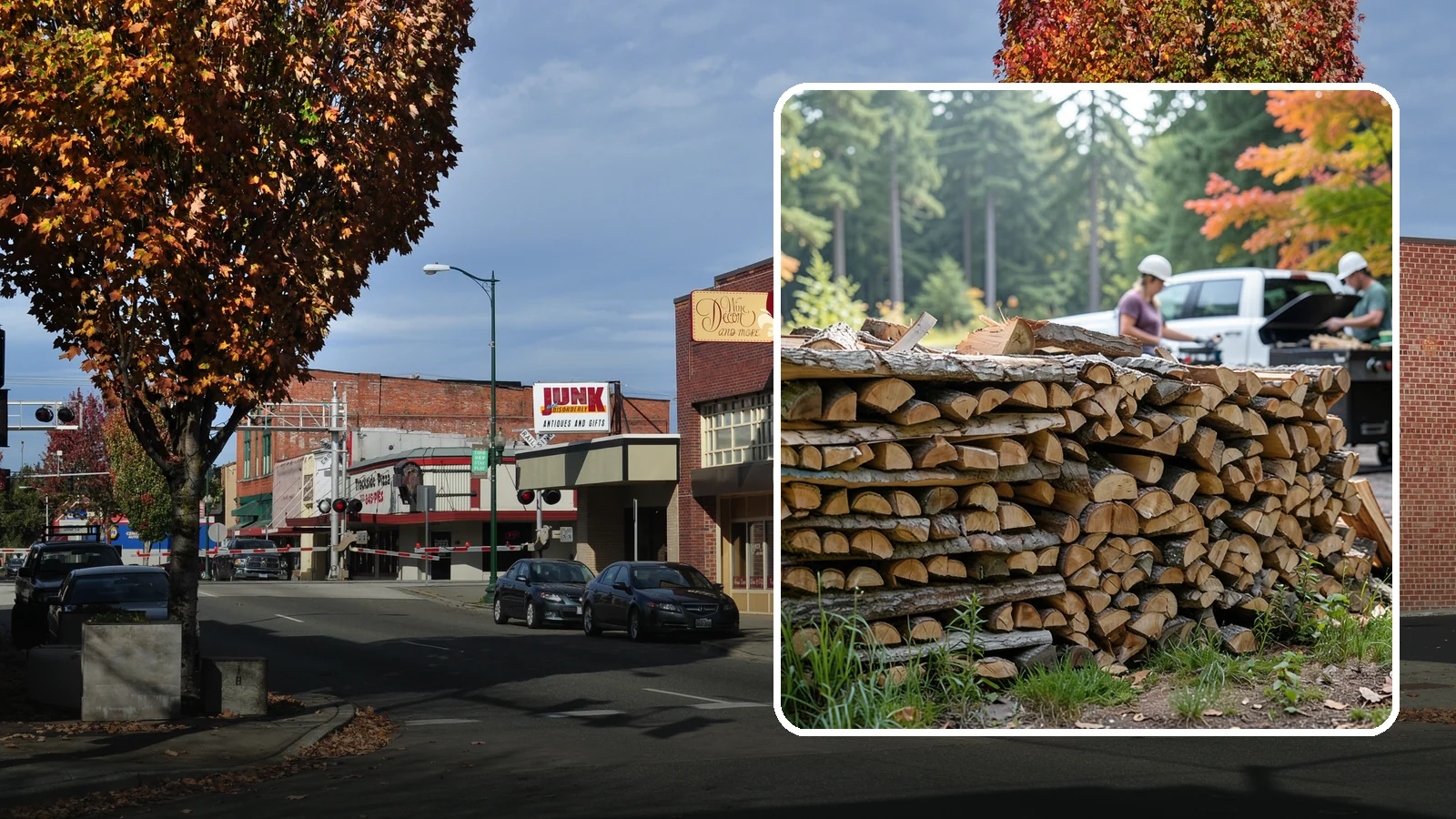 Grilling Wood in Puyallup, Pierce County, WA - Hot-burning grilling wood cut for direct-heat cooking and quick, flavorful sears.