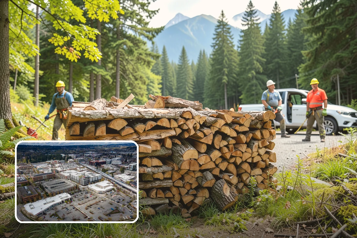Grilling Wood in Redmond, King County, WA - Builds a hot coal bed for fast searing
