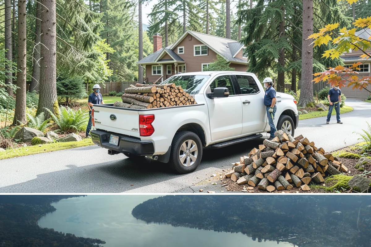 Grilling Wood in Sammamish, King County, WA - Grilling wood peaks through the warm spring and summer months when outdoor cooking is in full swing.