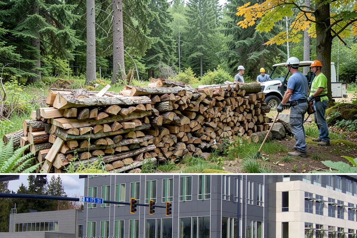 Grilling Wood in Shoreline, King County, WA - Grilling wood peaks through the warm spring and summer months when outdoor cooking is in full swing.