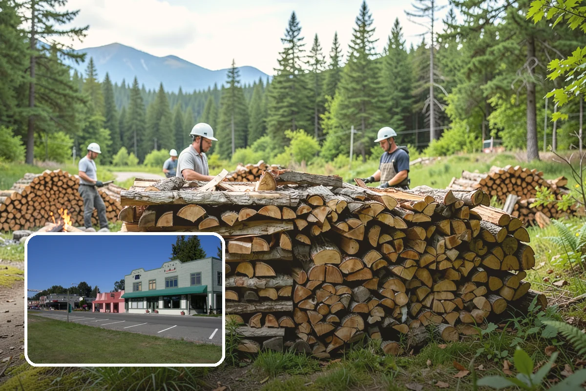 Grilling Wood in Snoqualmie, King County, WA - Builds a hot coal bed for fast searing