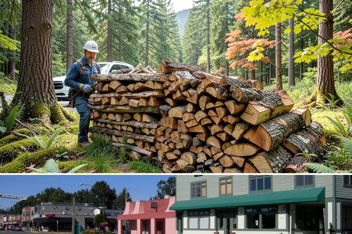 Grilling Wood in Snoqualmie, King County, WA - Grilling wood peaks through the warm spring and summer months when outdoor cooking is in full swing.