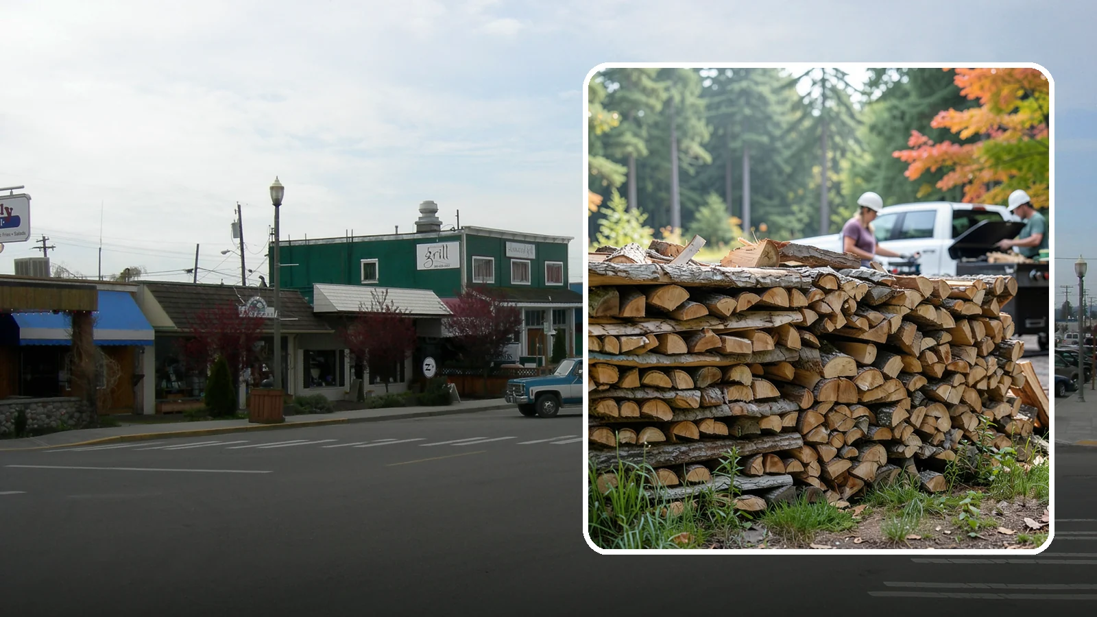 Grilling Wood in Stanwood, Snohomish County, WA - Hot-burning grilling wood cut for direct-heat cooking and quick, flavorful sears.