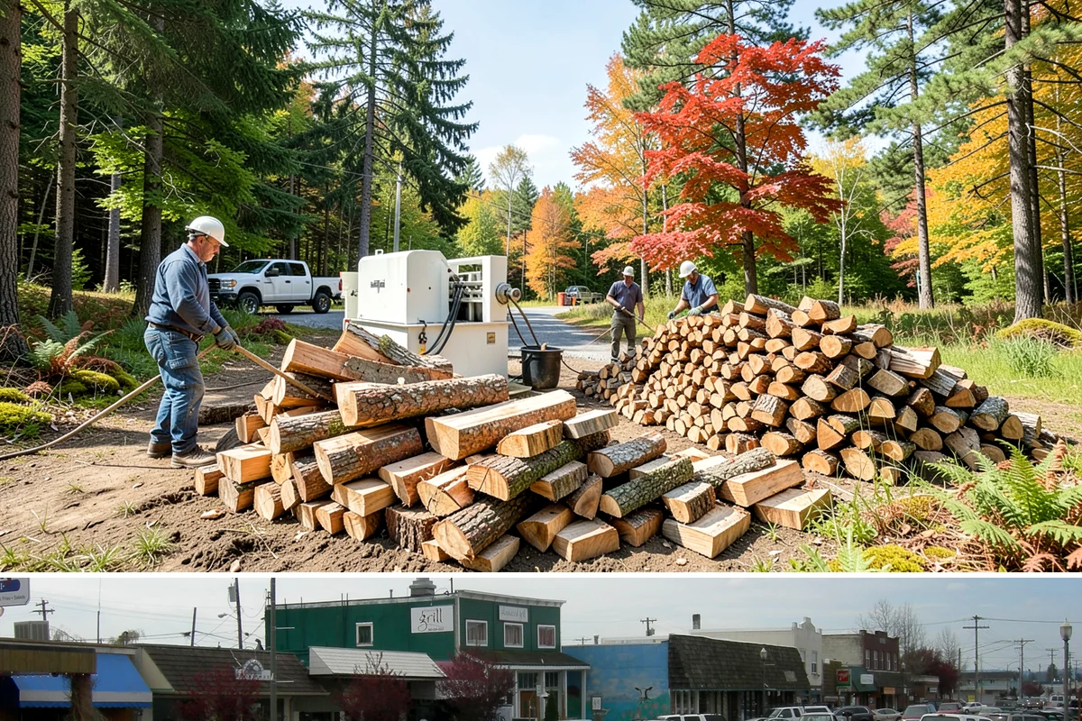 Grilling Wood in Stanwood, Snohomish County, WA - Grilling wood peaks through the warm spring and summer months when outdoor cooking is in full swing.