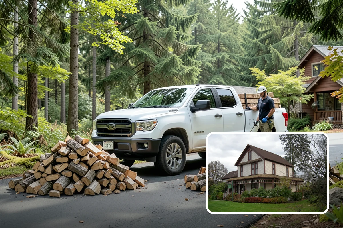 Grilling Wood in Sumner, Pierce County, WA - Builds a hot coal bed for fast searing