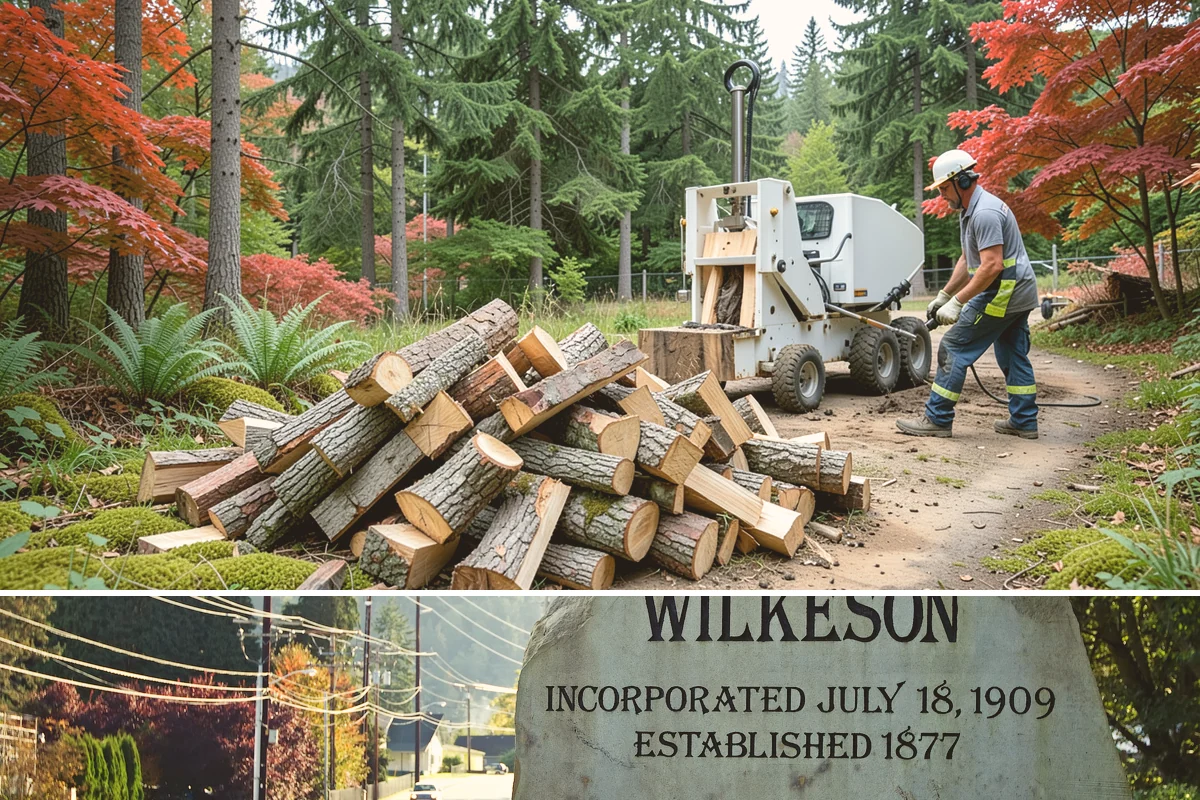 Grilling Wood in Wilkeson, Pierce County, WA - Grilling wood peaks through the warm spring and summer months when outdoor cooking is in full swing.