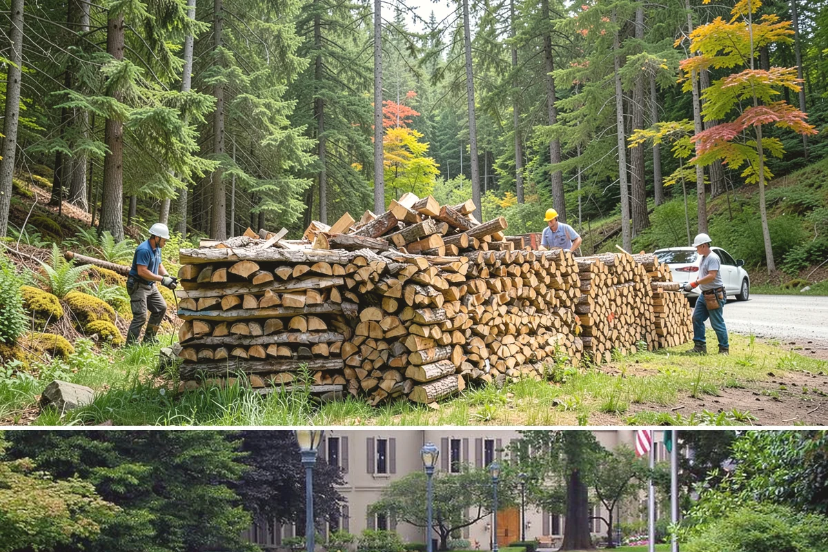Grilling Wood in Woodinville, King County, WA - Grilling wood peaks through the warm spring and summer months when outdoor cooking is in full swing.