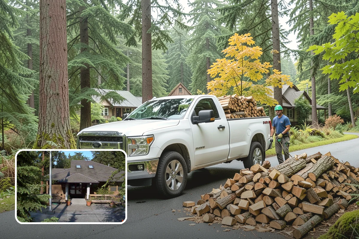 Grilling Wood in Yarrow Point, King County, WA - Builds a hot coal bed for fast searing