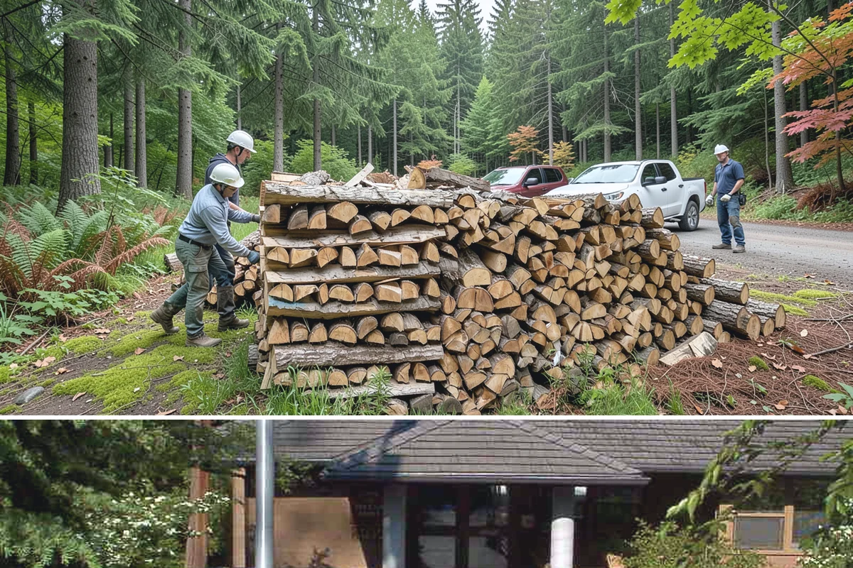 Grilling Wood in Yarrow Point, King County, WA - Grilling wood peaks through the warm spring and summer months when outdoor cooking is in full swing.