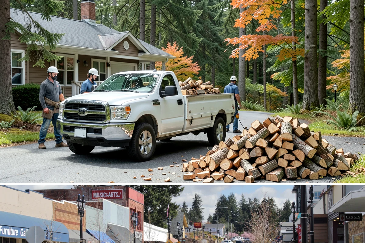 Half Cord Firewood in Bothell, King County, WA - Fall is the smart time to secure a half cord before winter demand and prices climb.