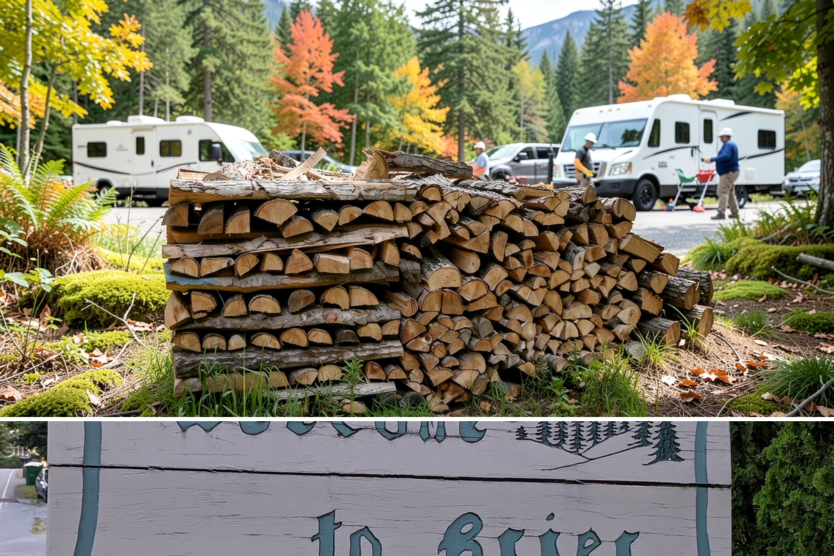 Half Cord Firewood in Brier, Snohomish County, WA - Fall is the smart time to secure a half cord before winter demand and prices climb.