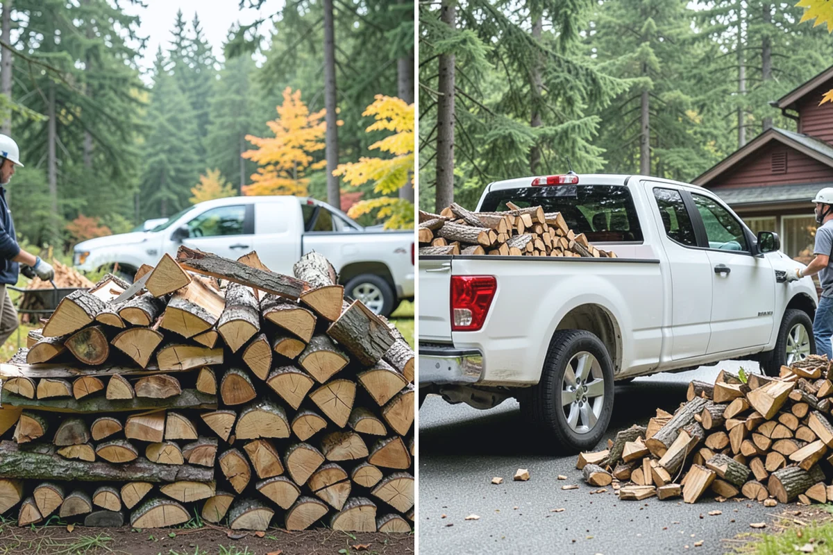 Half Cord Firewood in Buckley, Pierce County, WA - Place your half-cord order with a preferred date