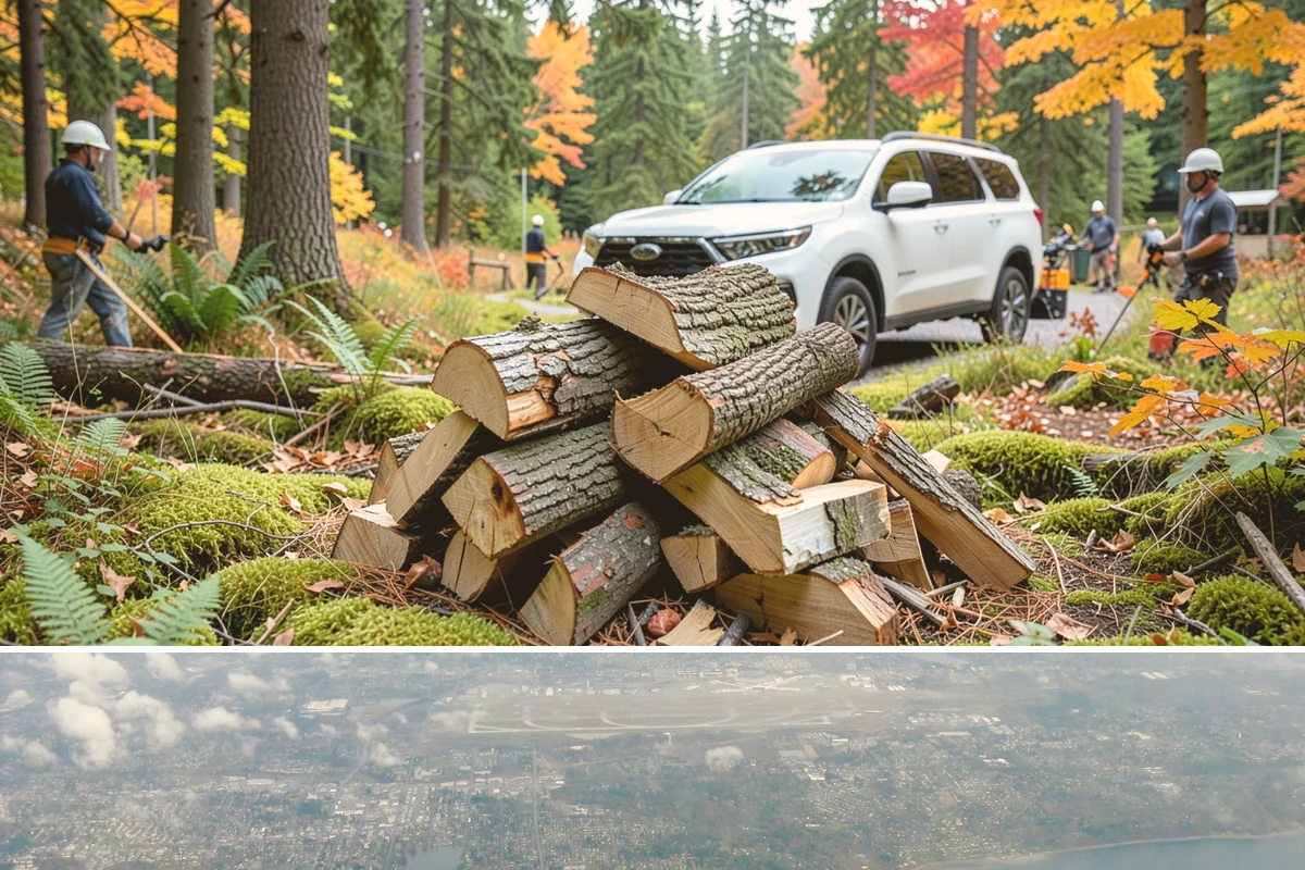 Half Cord Firewood in Burien, King County, WA - Fall is the smart time to secure a half cord before winter demand and prices climb.