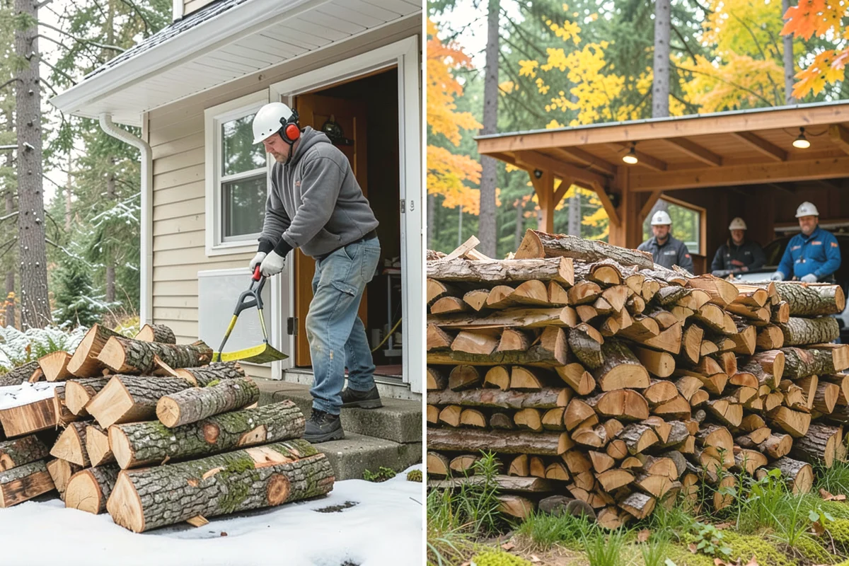 Half Cord Firewood in Carnation, King County, WA - Place your half-cord order with a preferred date