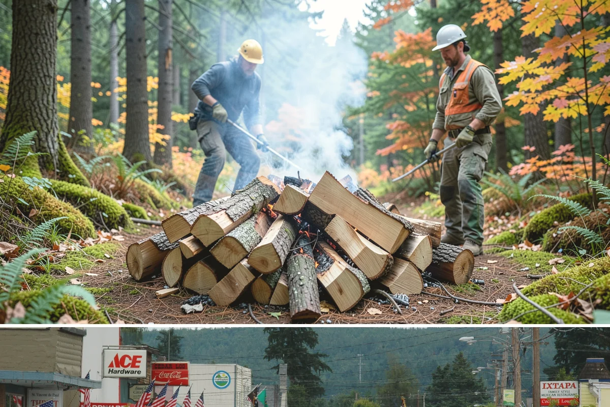 Half Cord Firewood in Carnation, King County, WA - Fall is the smart time to secure a half cord before winter demand and prices climb.