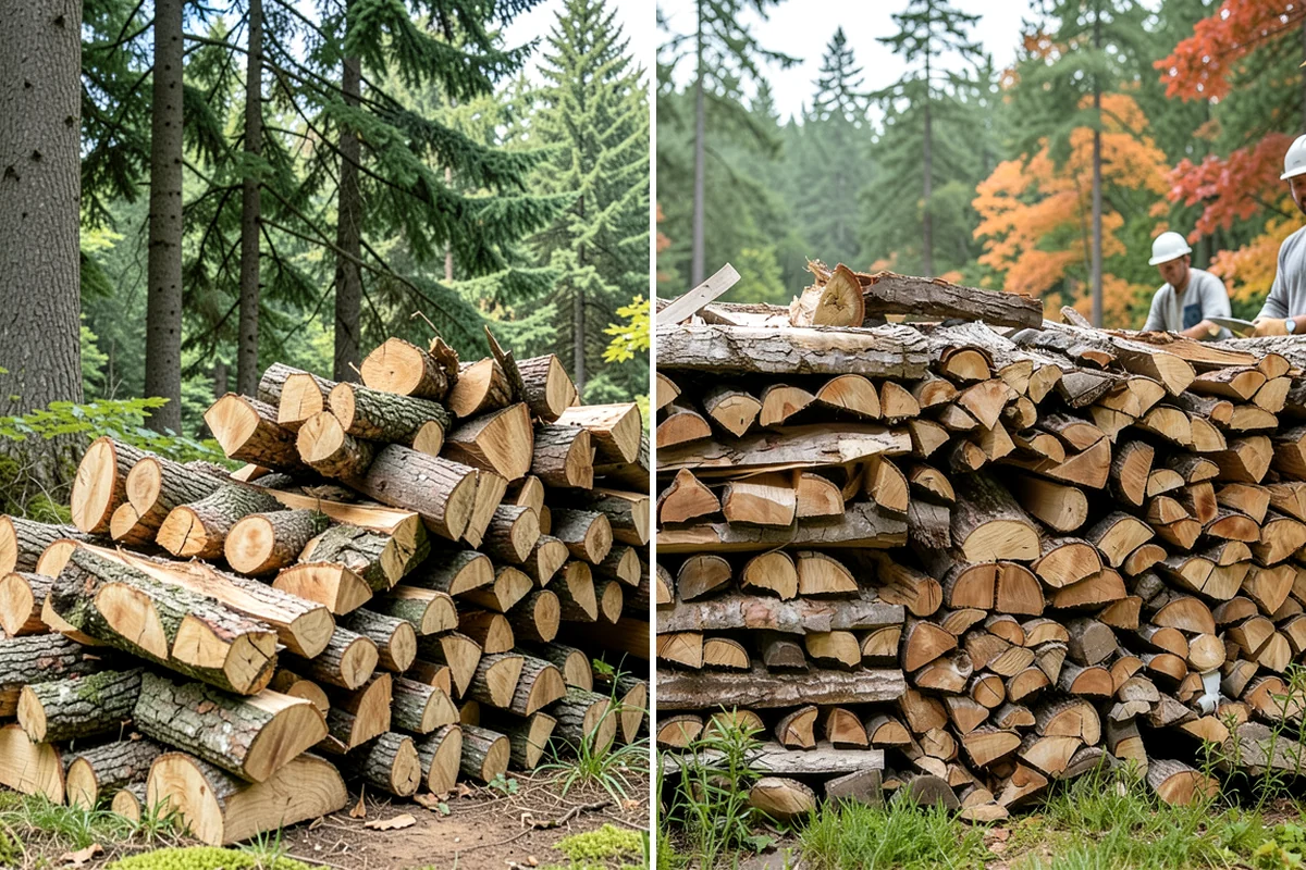 Half Cord Firewood in Concrete, Skagit County, WA - Place your half-cord order with a preferred date
