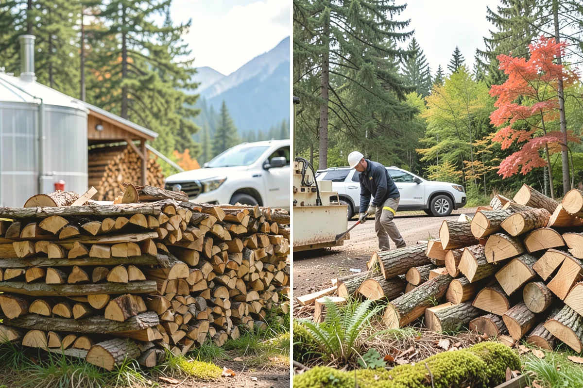 Half Cord Firewood in Covington, King County, WA - Place your half-cord order with a preferred date