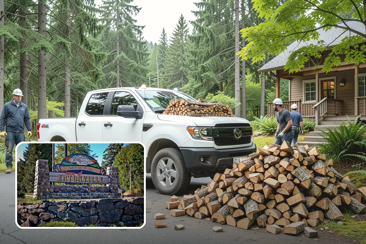 Half Cord Firewood in Eatonville, WA - Enough wood for consistent recreational fires