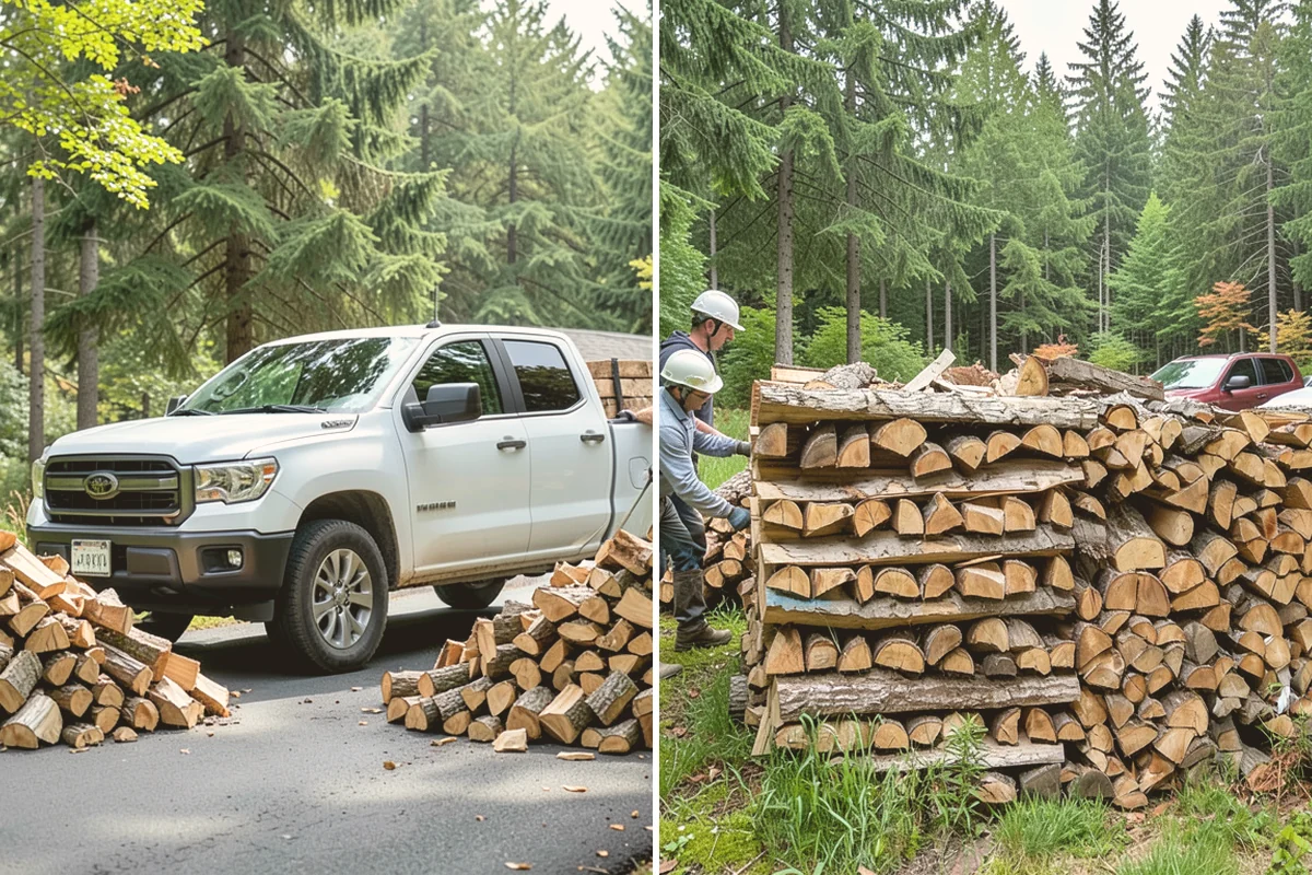 Half Cord Firewood in Eatonville, WA - Place your half-cord order with a preferred date