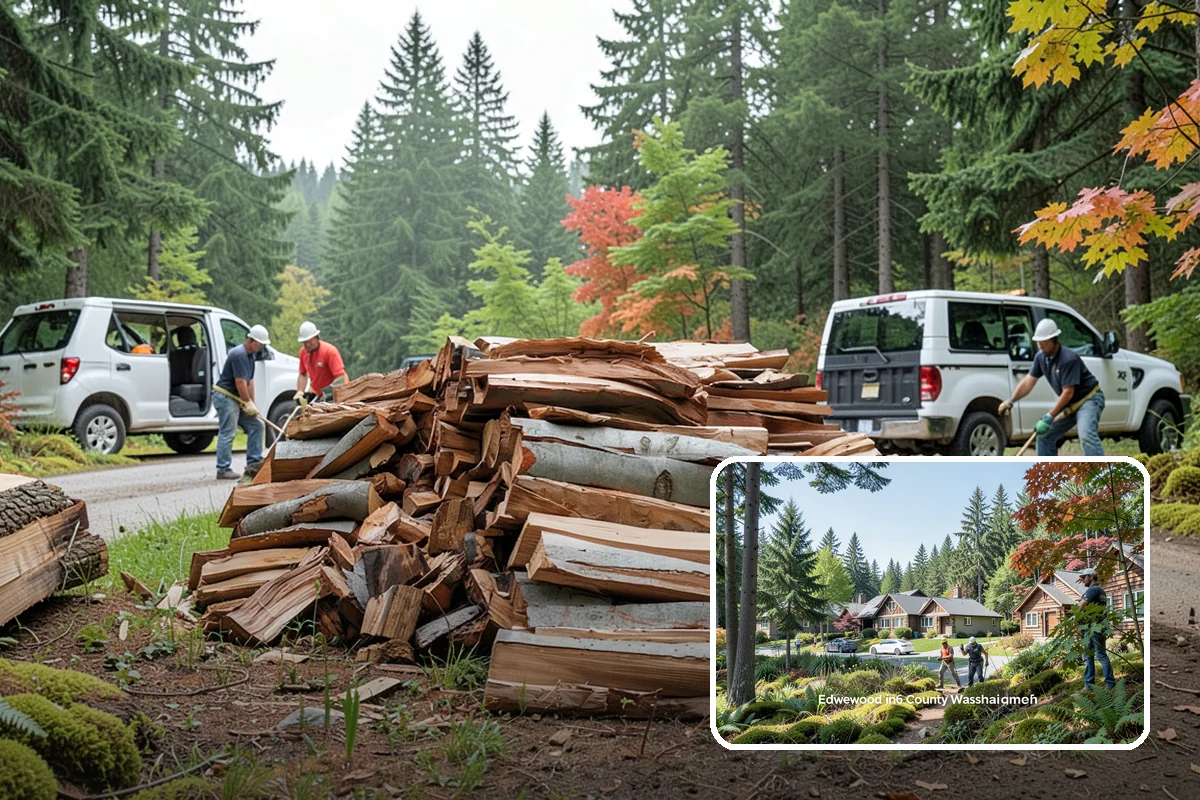 Half Cord Firewood in Edgewood, WA - Enough wood for consistent recreational fires