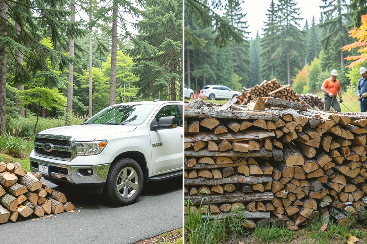 Half Cord Firewood in Edgewood, WA - Place your half-cord order with a preferred date