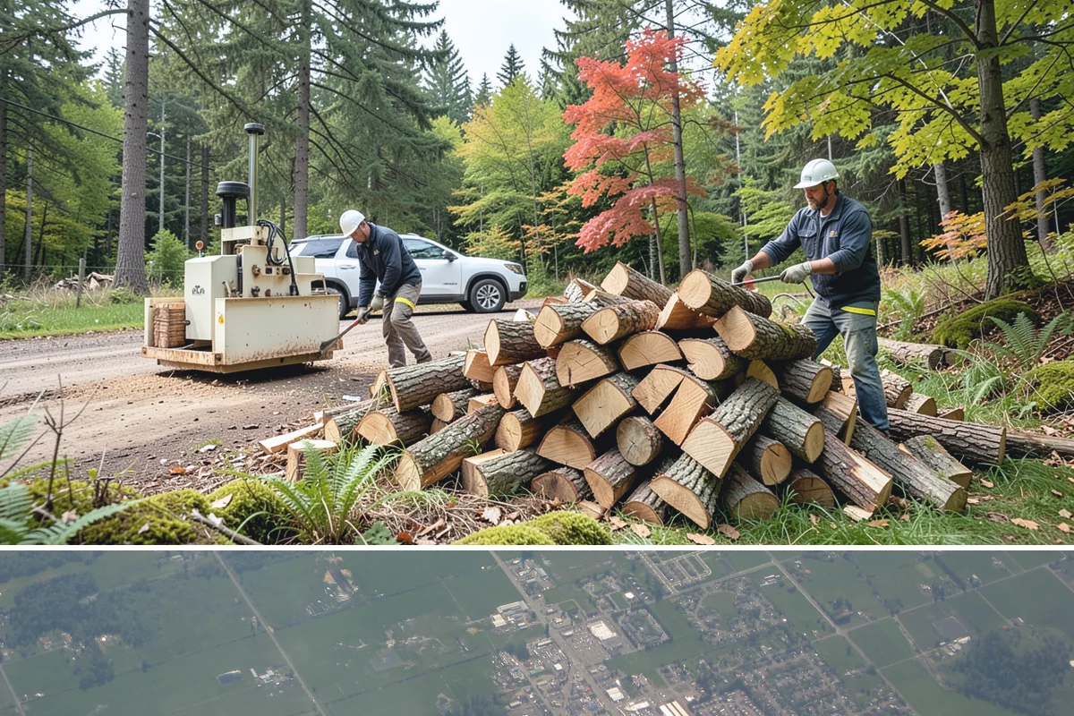 Half Cord Firewood in Enumclaw, King County, WA - Fall is the smart time to secure a half cord before winter demand and prices climb.