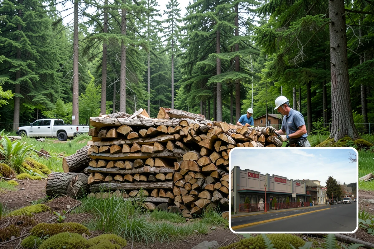 Half Cord Firewood in Issaquah, King County, WA - Enough wood for consistent recreational fires