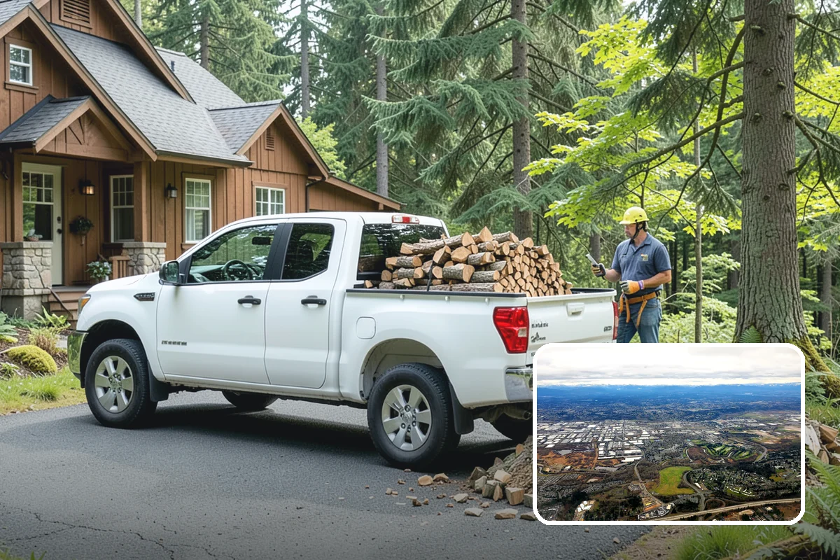 Half Cord Firewood in Kent, King County, WA - Enough wood for consistent recreational fires