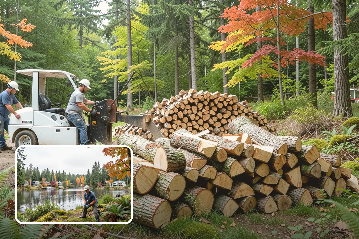 Half Cord Firewood in La Conner, Skagit County, WA - Enough wood for consistent recreational fires